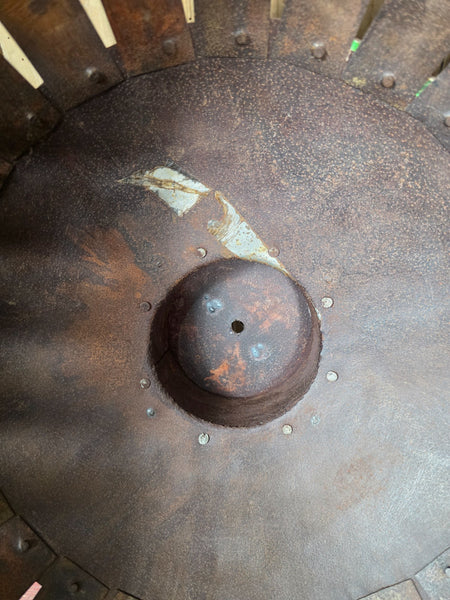 Large Rustic Industrial Reclaimed Metal Ceiling Pendant light Shade