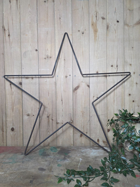 XL Large Heavy Duty Rustic Reclaimed Metal Star Home Garden Decor