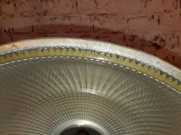 Vintage Industrial Holophane Prismpack Ceiling Factory Light