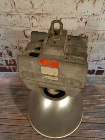 Vintage Industrial Holophane Prismpack Ceiling Factory Light