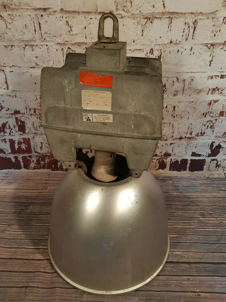 Vintage Industrial Holophane Prismpack Ceiling Factory Light