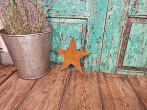 Rustic Reclaimed Vintage Rusty Metal Star Home Garden Wall Decor