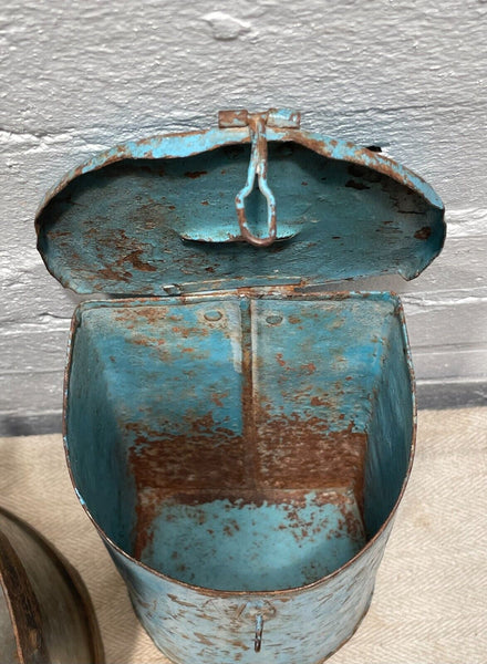 Vintage Hand Made Painted Authentic Indian Charity Donation Money Saving Box