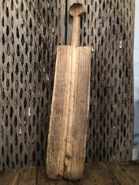 Vintage Antique Primitive Rustic Hungarian Wooden Carved Ribbed Wash Board