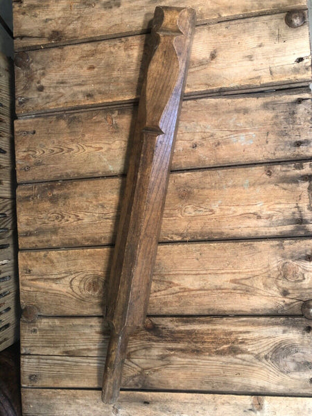 Vintage Antique Primitive Rustic Hungarian Wooden Carved Ribbed Wash Board