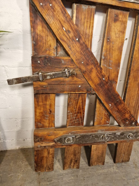 Antique French 19th Century Wooden Farmhouse Barn Cottage Gate Stable Door