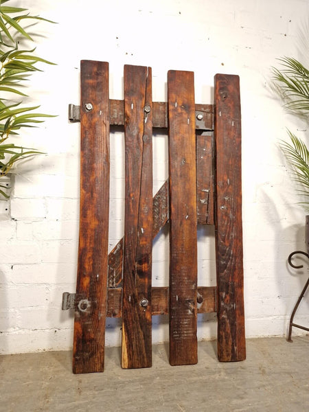 Antique French 19th Century Wooden Farmhouse Barn Cottage Gate Stable Door