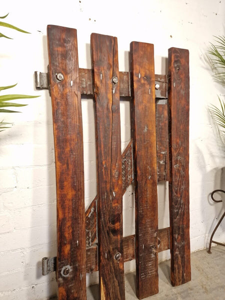 Antique French 19th Century Wooden Farmhouse Barn Cottage Gate Stable Door