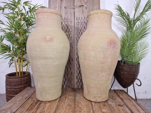 Very Large Rustic Mediterranean Terracotta Garden Plant Pot Urn Olive Jar Tree