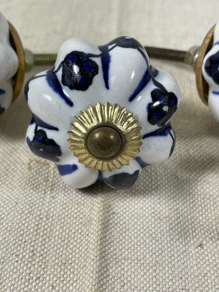 Vintage Ceramic Kitchen Bathroom Bedroom Cupboard Drawer Door Knob Handle