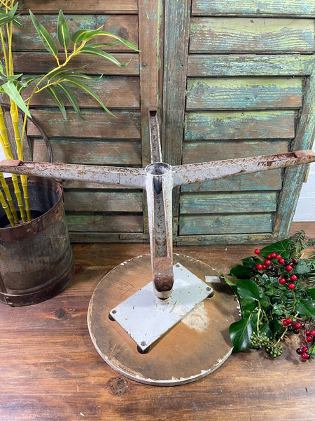 Vintage 1960 French Industrial Adjustable Medical Stool Seat Bar Café Restaurant