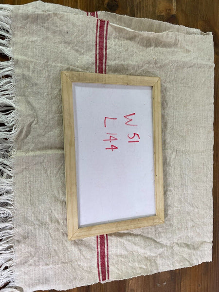 Large Vintage Antique French Hungarian Hemp Linen Table Cloth Upholstery Fabric