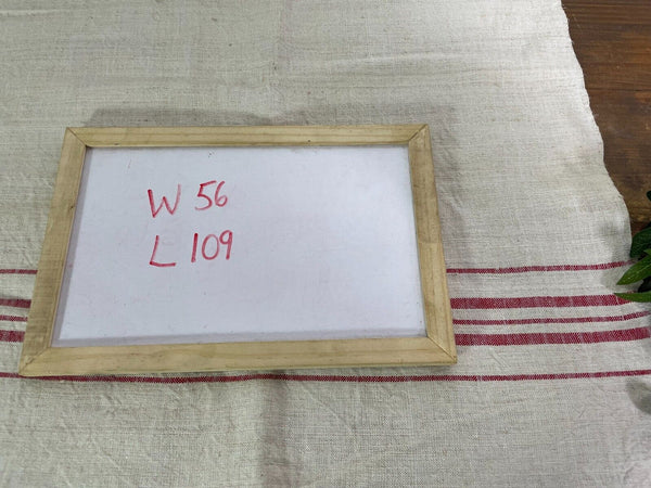 Large Vintage Antique French Hungarian Hemp Linen Table Cloth Upholstery Fabric