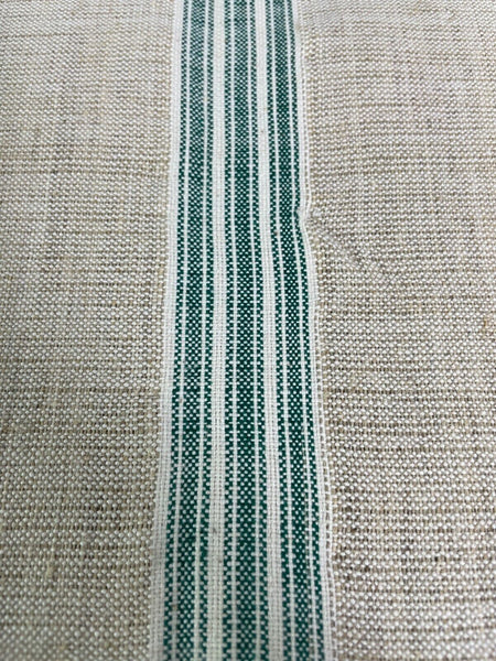 Large Vintage Antique French Hungarian Hemp Linen Table Cloth Upholstery Fabric