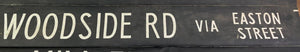 Vintage Original Buckinghamshire Bus Blind Woodside Road Easton St High Wycombe