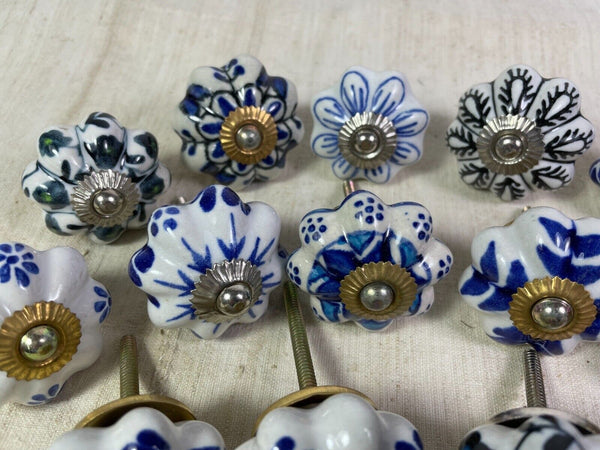 Joblot Ceramic Kitchen Bathroom Bedroom Cupboard Drawer Door Knob Handle