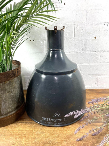 Vintage Industrial Enamel European Factory Ceiling Hanging Pendant Light Shade