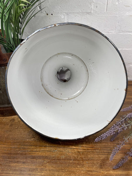 Vintage Industrial Enamel European Factory Ceiling Hanging Pendant Light Shade