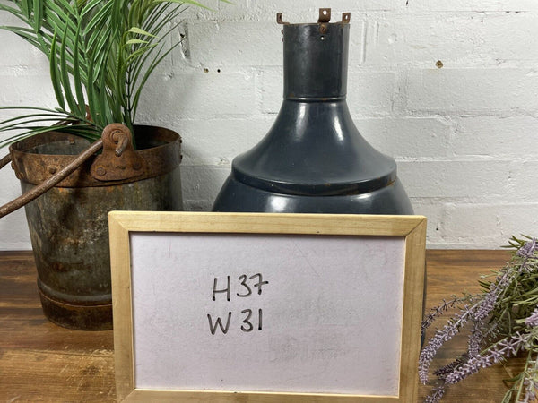 Vintage Industrial Enamel European Factory Ceiling Hanging Pendant Light Shade