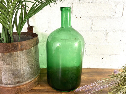 Large Antique Vintage Glass Apothecary Pharmacy Laboratory Chemist Shop Bottle