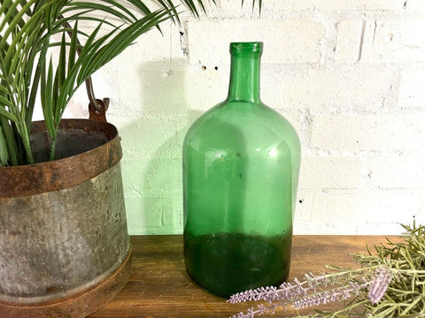 Large Antique Vintage Glass Apothecary Pharmacy Laboratory Chemist Shop Bottle