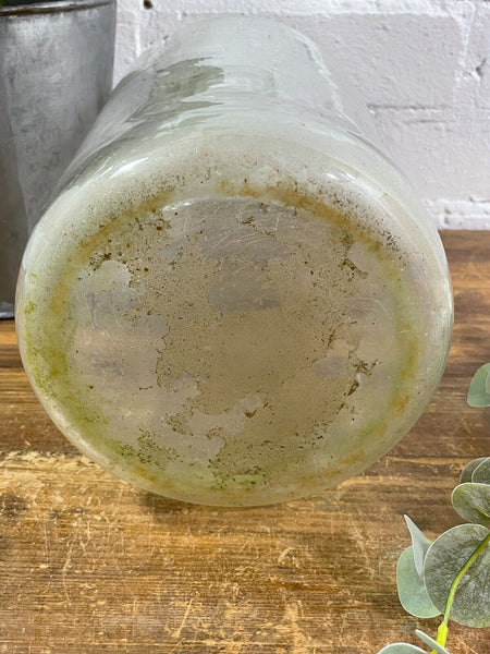 Large Antique Vintage Glass Apothecary Pharmacy Laboratory Chemist Shop Bottle